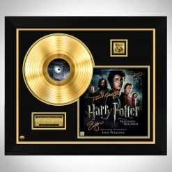 RARE-T Harry Potter Prisoner Of Azkaban Gold LP Limited Signature Edition Custom Frame Limited Edition Frames