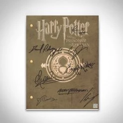 RARE-T Harry Potter And The Prisoner Of Azkaban Script Limited Signature Edition Custom Frame