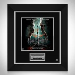 RARE-T Harry Potter And The Deathly Hallows Part 2 LP Cover Limited Signature Edition Studio Licensed Custom Frame Limited Edition Frames