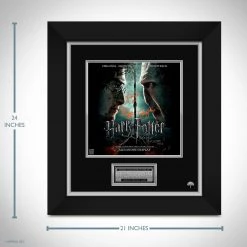 RARE-T Harry Potter And The Deathly Hallows Part 2 LP Cover Limited Signature Edition Studio Licensed Custom Frame Limited Edition Frames
