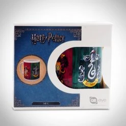 MIMI Barware & Signs Harry Potter - All House Crests Officially Licensed Coffee Mug With Original Box
