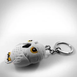 RARE-T Harry Potter 'Hedwig' XL 3D Collectible Rubber Keychain Ready To Ship! 48 Hour Shipping!
