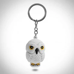 RARE-T Harry Potter 'Hedwig' XL 3D Collectible Rubber Keychain Ready To Ship! 48 Hour Shipping!