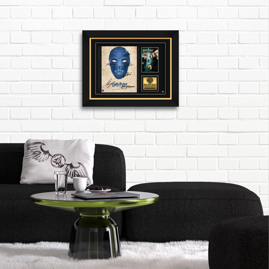 RARE-T Harry Potter Order Of The Phoenix Script Limited Signature Edition Studio Licensed Custom Frame 7 RARE-T Harry Potter Order Of The Phoenix Script Limited Signature Edition Studio Licensed Custom Frame