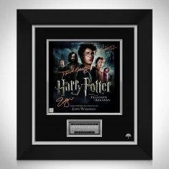 RARE-T Harry Potter Prisoner Of Azkaban LP Cover Limited Signature Edition Licensed Custom Frame Limited Edition Frames