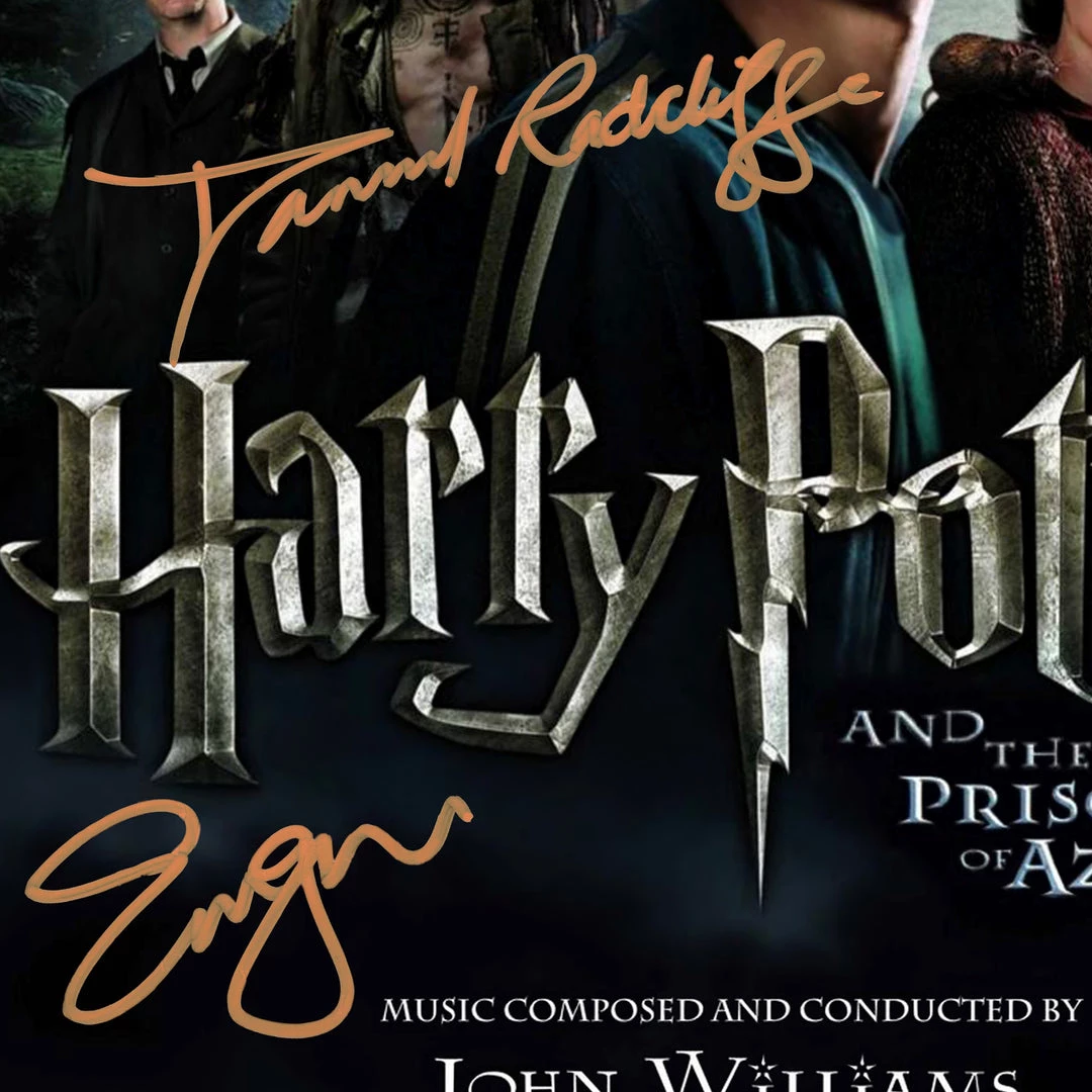 RARE-T Harry Potter Prisoner Of Azkaban LP Cover Limited Signature Edition Licensed Custom Frame Limited Edition Frames 2 RARE-T Harry Potter Prisoner Of Azkaban LP Cover Limited Signature Edition Licensed Custom Frame Limited Edition Frames