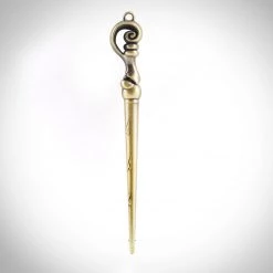 ANIME MALL Harry Potter - Fleur Delacour Wand Solid Metal Large 3D Keychain Ready To Ship! 48 Hour Shipping!