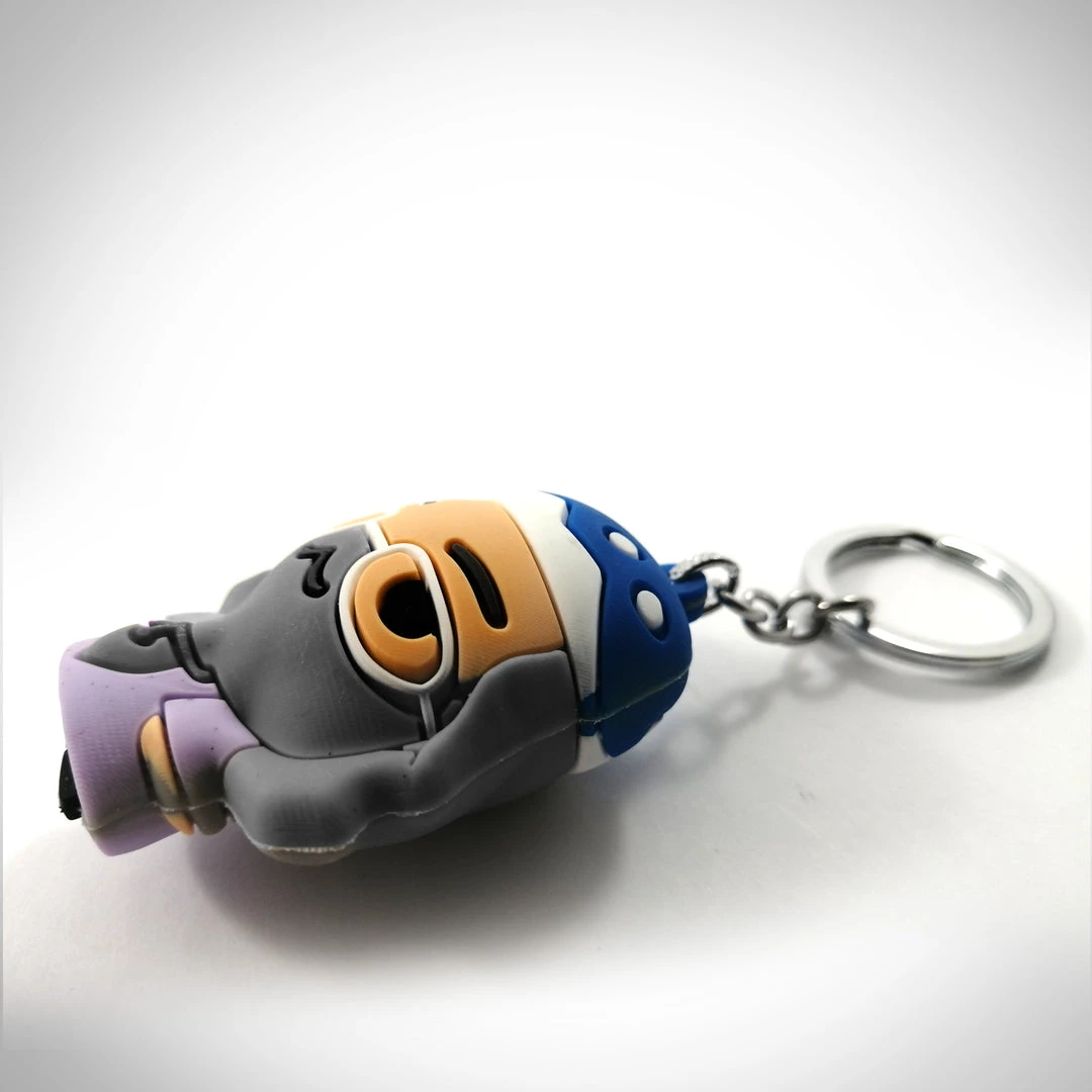 RARE-T Harry Potter 'Dumbledore' XL 3D Collectible Rubber Keychain 2 RARE-T Harry Potter 'Dumbledore' XL 3D Collectible Rubber Keychain