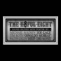PPC The Hateful Eight - Beckett Certified Hand-Signed Photo By Michael Madsen, Tim Roth & Walton Goggins Custom Frame Signed Memorabilia 12 PPC The Hateful Eight - Beckett Certified Hand-Signed Photo By Michael Madsen, Tim Roth & Walton Goggins Custom Frame Signed Memorabilia