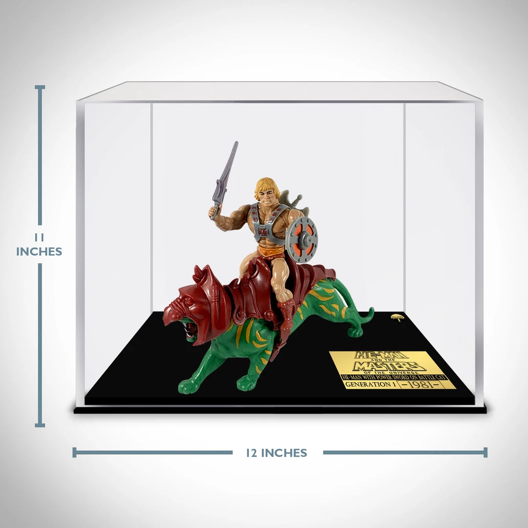 RARE-T 1981 Masters Of The Universe - Complete He-Man & Battle Car Museum Display Collectible Statues 2 RARE-T 1981 Masters Of The Universe - Complete He-Man & Battle Car Museum Display Collectible Statues
