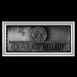 RARE-T Limited Edition Frames Hellboy Limited Signature Edition Studio Licensed Photo Custom Frame