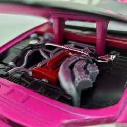 Toy Wonders Ready To Ship! 48 Hour Shipping! Hello Kitty & Diecast 2002 Nissan Skyline GT-R Custom Museum Display