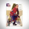APW Signed Memorabilia Montreal Canadiens- Henri Richard- 'The Pocket Rocket' Hand-Signed Vintage 2004 NHL Hockey Card