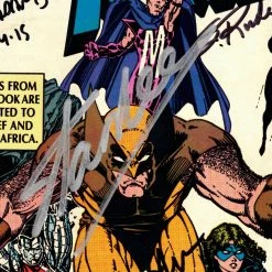 Hall Of Fame Collection X-Men Heroes For Hope #1 Hand-Signed Comic Book By Famous Artists, Editor & Stan Lee Custom Frame Signed Comic Memorabilia