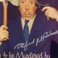 RARE-T Limited Edition Frames Alfred Hitchcock Music To Be Murdered By Limited Signature Edition Licensed Gold LP Custom Frame