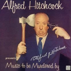 RARE-T Limited Edition Frames Alfred Hitchcock Music To Be Murdered By Limited Signature Edition Licensed Gold LP Custom Frame