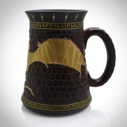 Oracle Ready To Ship! 48 Hour Shipping! The Hobbit - Smaug Collectible XL Tankard Mug