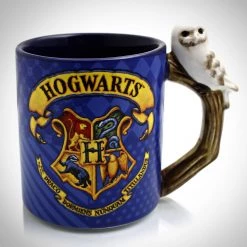 Oracle Harry Potter-Hogwarts Crest & Hedwig XL Mug