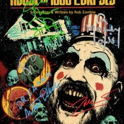 RARE-T House Of 1000 Corpses Script Limited Signature Edition Studio Licensed Custom Frame 17 RARE-T House Of 1000 Corpses Script Limited Signature Edition Studio Licensed Custom Frame