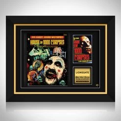 RARE-T House Of 1000 Corpses Script Limited Signature Edition Studio Licensed Custom Frame
