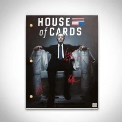 RARE-T House Of Cards- Limited Signature Edition Studio Licensed Script Custom Frame Limited Edition Frames