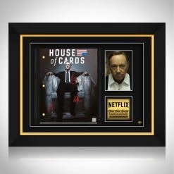 RARE-T House Of Cards- Limited Signature Edition Studio Licensed Script Custom Frame Limited Edition Frames