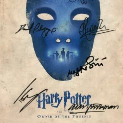 RARE-T Harry Potter Order Of The Phoenix Script Limited Signature Edition Studio Licensed Custom Frame 16 RARE-T Harry Potter Order Of The Phoenix Script Limited Signature Edition Studio Licensed Custom Frame