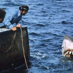 Consignment Ready To Ship! 48 Hour Shipping! Jaws- Hand-Painted Glazed Great White Shark Ceramic Statue Signed By Canadian Artist Mr Bond