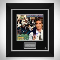 RARE-T Huey Lewis And The News - Sports LP Cover Limited Signature Edition Studio Licensed Custom Frame
