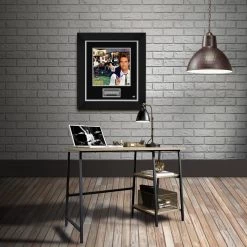 RARE-T Huey Lewis And The News - Sports LP Cover Limited Signature Edition Studio Licensed Custom Frame