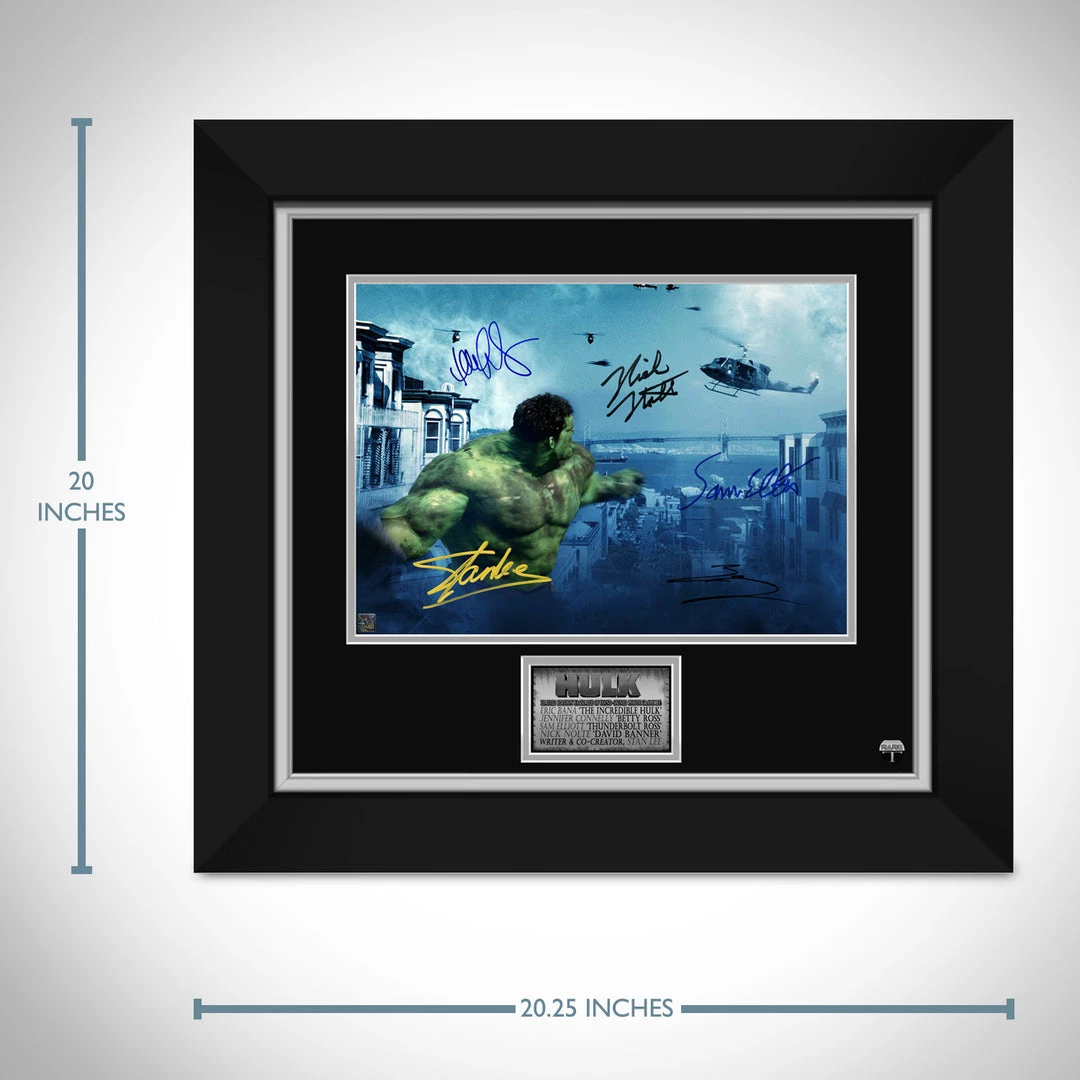 RARE-T Limited Edition Frames Hulk Limited Signature Edition Studio Licensed Movie Mini Poster Custom Frame 3 RARE-T Limited Edition Frames Hulk Limited Signature Edition Studio Licensed Movie Mini Poster Custom Frame