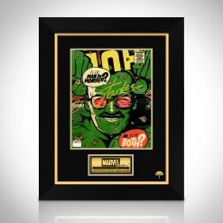 APW Stan Lee- 'Hulk' Hand-Signed Caricature Art Print By Stan Lee Custom Frame