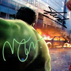 RARE-T Limited Edition Frames Hulkbuster Vs The Incredible Hulk Photo Limited Signature Edition Studio Licensed Custom Frame