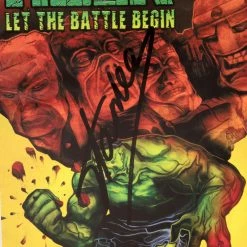 RARE-T Limited Edition Frames Hulk Let The Battle Begin #1 Stan Lee Limited Signature Edition Comic Book Cover Art Custom Frame