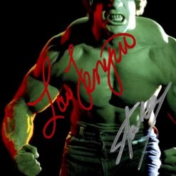 RARE-T The Incredible Hulk TV Series Lou Ferrigno Photo Limited Signature Edition Studio Licensed Custom Frame