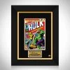 RARE-T The Incredible Hulk And Now The Wolverine #181 Stan Lee Limited Signature Edition Comic Book Cover Art Custom Frame