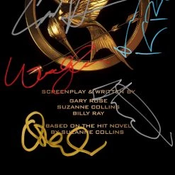 RARE-T Limited Edition Frames Hunger Games Script Limited Signature Edition Studio Licensed Custom Frame