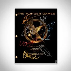 RARE-T Limited Edition Frames Hunger Games Script Limited Signature Edition Studio Licensed Custom Frame