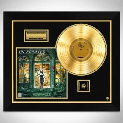 RARE-T In Flames 'Whoracle' Limited Collector Edition Studio Licensed Gold LP Custom Frame Limited Edition Frames