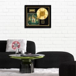 RARE-T In Flames 'Whoracle' Limited Collector Edition Studio Licensed Gold LP Custom Frame Limited Edition Frames