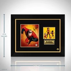 RARE-T The Incredibles Limited Signature Edition Studio Licensed Photo Custom Frame Limited Edition Frames