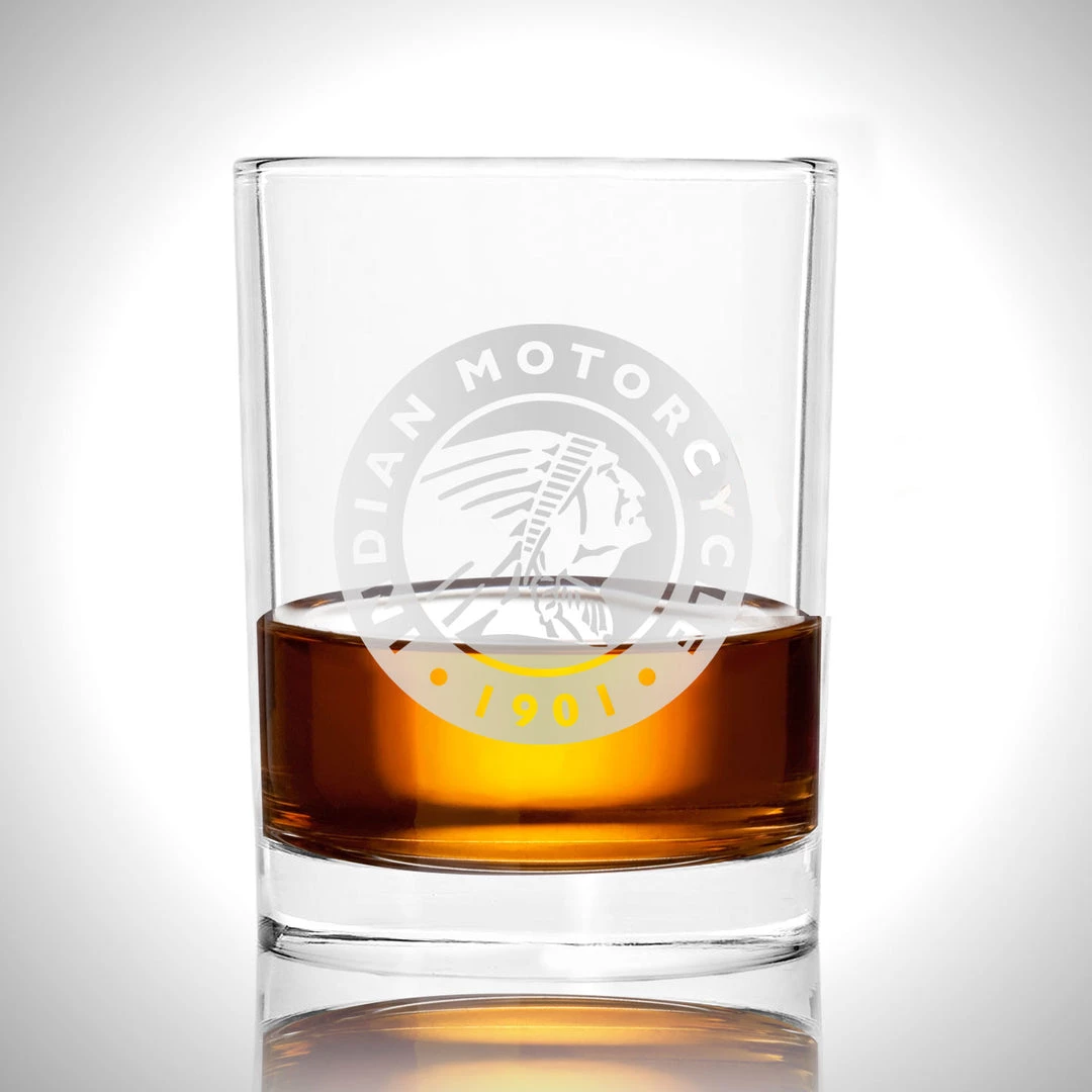 Bullet Indian Motorcycle Shot Glass - Handmade Indian Motorcycle Etched Rock Glass Shot Glass 1 Bullet Indian Motorcycle Shot Glass - Handmade Indian Motorcycle Etched Rock Glass Shot Glass