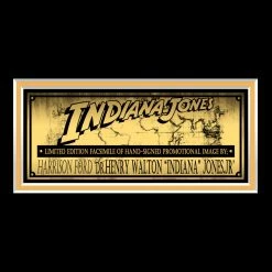 RARE-T Limited Edition Frames Indiana Jones Dr Henry Walton Photo Limited Signature Edition Studio Licensed Custom Frame