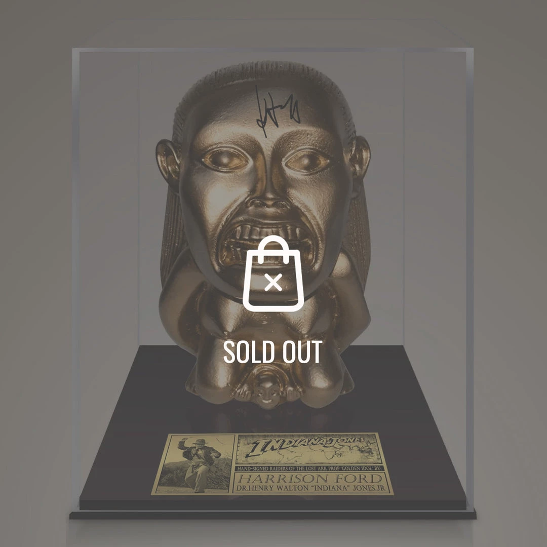 APW Indiana Jones - Hand-Signed Fertility Idol By Harrison Ford Museum Display 1 APW Indiana Jones - Hand-Signed Fertility Idol By Harrison Ford Museum Display