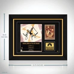 RARE-T Limited Edition Frames Indiana Jones And The Last Crusade Script Limited Signature Edition Studio Licensed Custom Frame