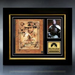 G.R.O. Indiana Jones And The Last Crusade- Limited Edition Script Custom Frame Limited Edition Frames