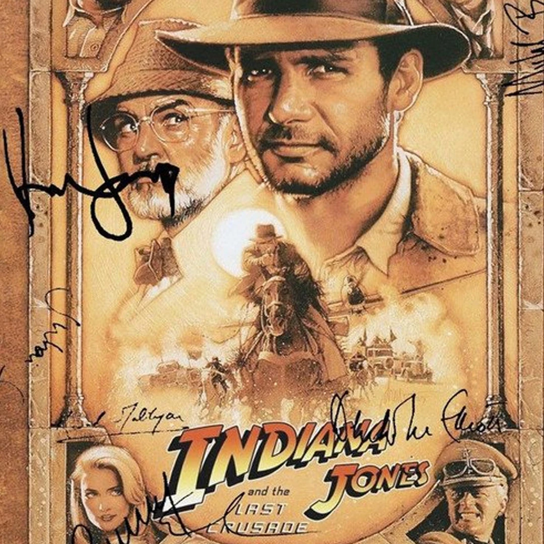 G.R.O. Indiana Jones And The Last Crusade- Limited Edition Script Custom Frame Limited Edition Frames 3 G.R.O. Indiana Jones And The Last Crusade- Limited Edition Script Custom Frame Limited Edition Frames