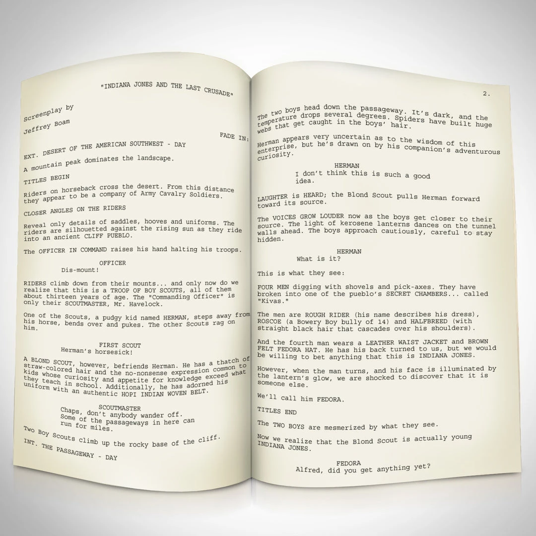 G.R.O. Indiana Jones And The Last Crusade- Limited Edition Script Custom Frame Limited Edition Frames 2 G.R.O. Indiana Jones And The Last Crusade- Limited Edition Script Custom Frame Limited Edition Frames