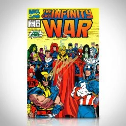 APW Marvel Infinity War (1992) #1 Hand-Signed Comic Book By Stan Lee Custom Frame Signed Memorabilia 10 APW Marvel Infinity War (1992) #1 Hand-Signed Comic Book By Stan Lee Custom Frame Signed Memorabilia