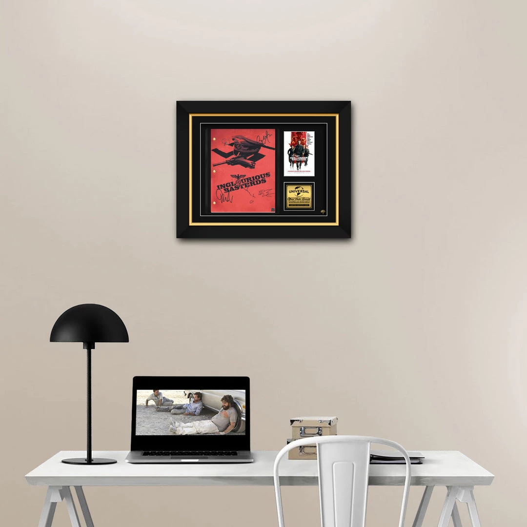 RARE-T Inglourious Basterds Movie Script Limited Signature Edition Studio Licensed Custom Frame Limited Edition Frames 7 RARE-T Inglourious Basterds Movie Script Limited Signature Edition Studio Licensed Custom Frame Limited Edition Frames